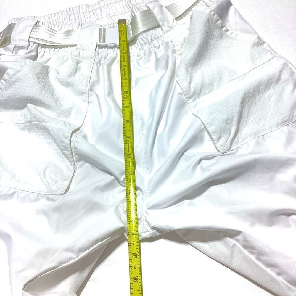 Nike White Pants with Black Logo - Picture 12 of 13